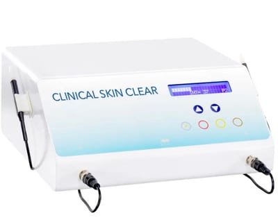 The Clinical Skin Clear machine used to treat skin tags, milia and other benign skin irregularities